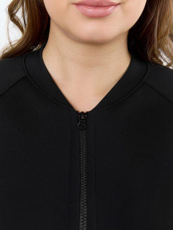 Женский бомбер Нео-1 БО-004 / чёрный