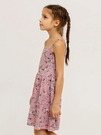 Детский сарафан "Кокетка" / Тёмно-розовый арт. дк169тр