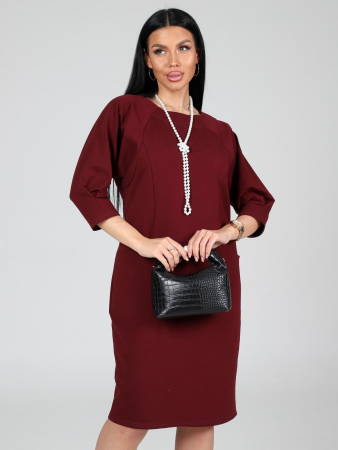 Женское платье Вокал / бордовый