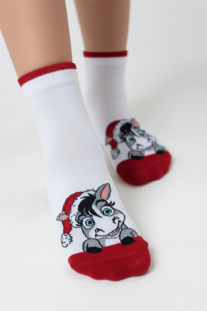 Женские носки стандарт Бурка / белый