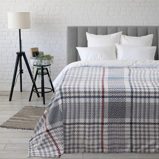 Покрывало Happy Family велсофт Берберри