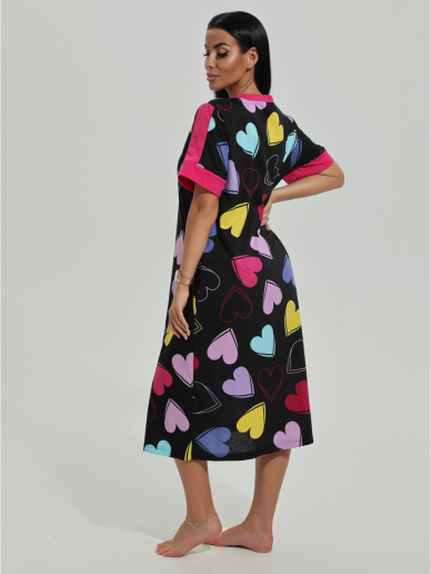 Женский халат Барышня / Сердца