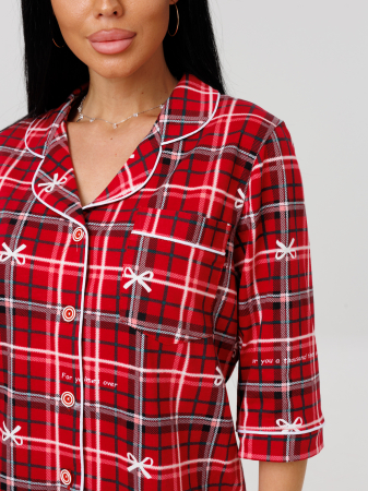 Женский костюм К-132(К) / Красный (бантики)