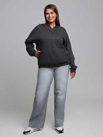 Женский бомбер Авенсис-1 / графитовый