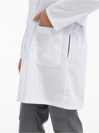 Халат медицинский мужской 65.0 / Белый