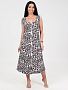 Женский сарафан ШИРОКАЯ БРЕТЕЛЬ СК-563 / Леопард