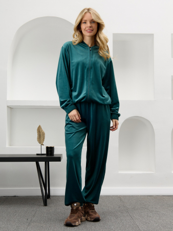 Женский костюм Альба / изумрудный