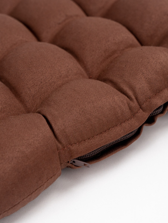 Подушка в автомобиль с гречневой лузгой арт. APG25 / Коричневый