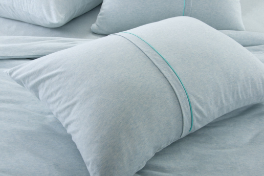 Постельное белье трикотаж / Васильковый