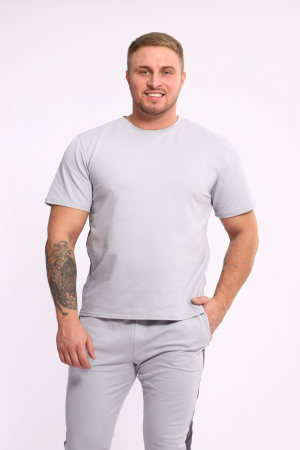 Мужской костюм 35282 / серый