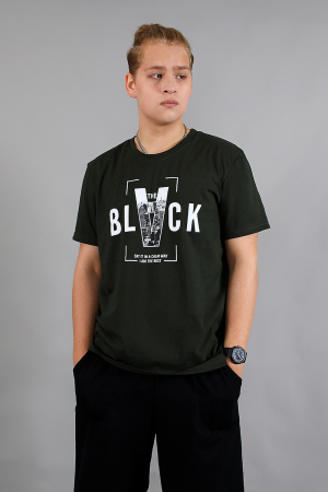 Мужская футболка 88148 / хаки