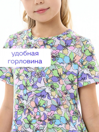 Детское платье "Лето" / Яркие цветы