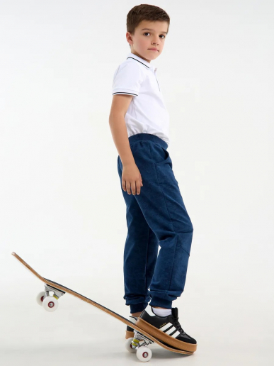 Детские брюки "Конструктор" / Синий винтаж
