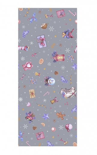 Полотенце вафельное кухонное / Колядки 2