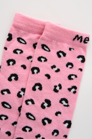 Детские гольфы Пантера (набор 2 пары) / розовый
