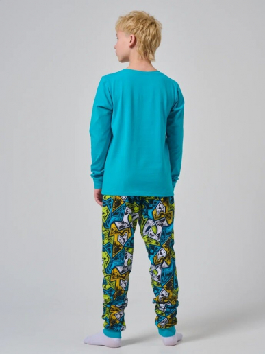 Детская пижама "Модная панда" длинный рукав