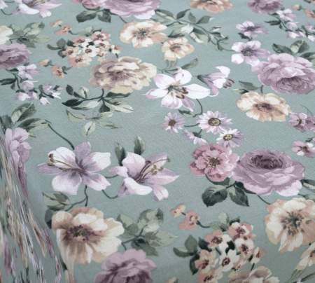 Скатерть рогожка / Розарий 1