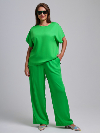 Женская блузка Летний драйв-4 / ярко-зеленый