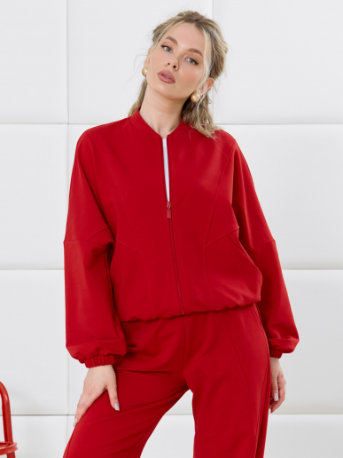 Женский бомбер Баланс-1 / красный