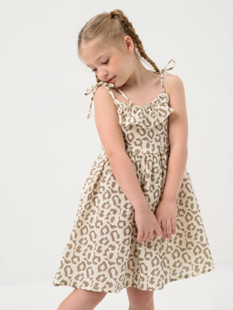 Детский сарафан "Аленушка" / Бежевый