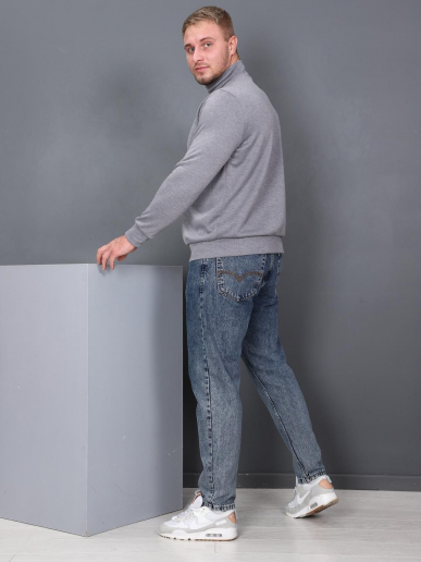 Водолазка мужская Бадлон / серый