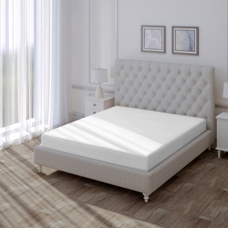 Простыня "Волшебная Ночь" на резинке / Warm white