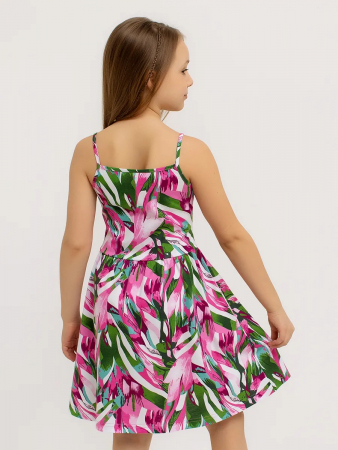 Детский сарафан "Кокетка" / Акварель арт. дк169ак