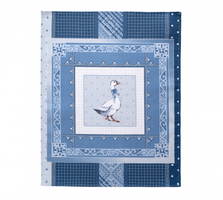 Полотенце вафельное кухонное / Гуси