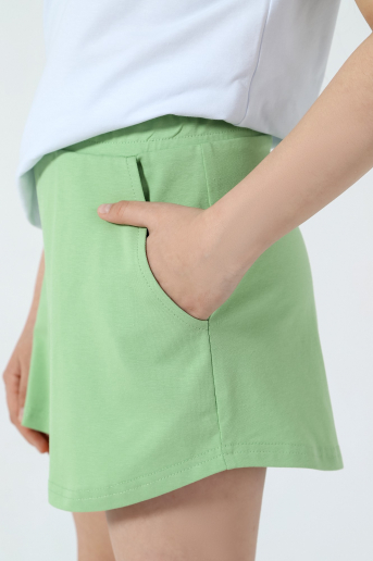 Шорты для девочки Николь / Зеленый
