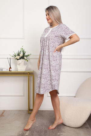 Женская сорочка 18063 / какао