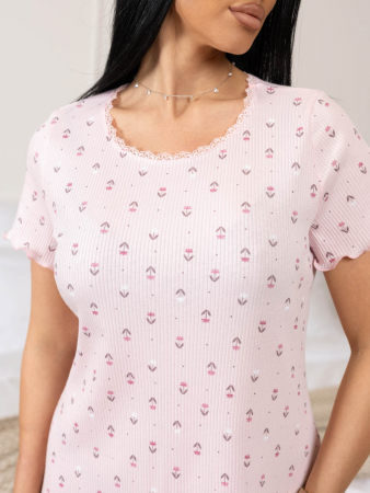 Женская сорочка мод.2131/1 / Розовый