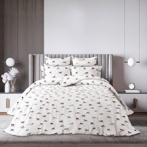 Постельное белье "Волшебная Ночь" бязь / Ski track