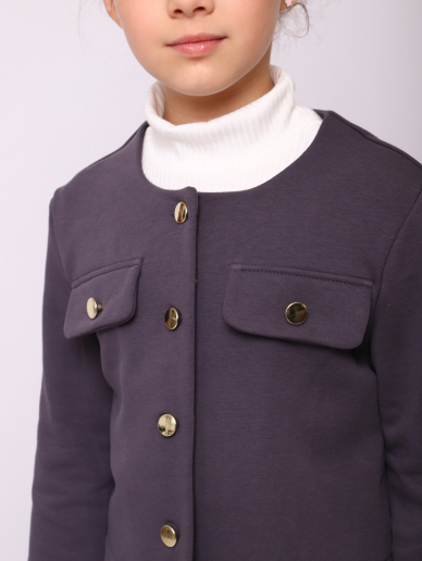 Детский жакет "Диана" / Серый