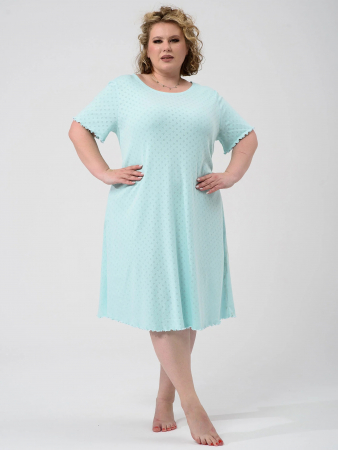 Женская сорочка "Шарм" 2433-Рн / Ментол