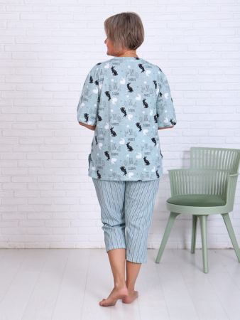 Женские бриджи Зайка / Ментол