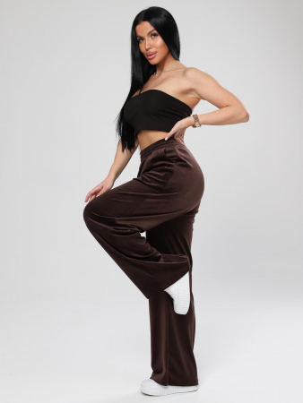 Женские брюки Марлена / шоколадный