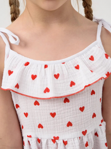 Детский сарафан "Аленушка" / Белый