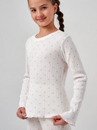 Детская пижама "Ажурные сны" длинный рукав
