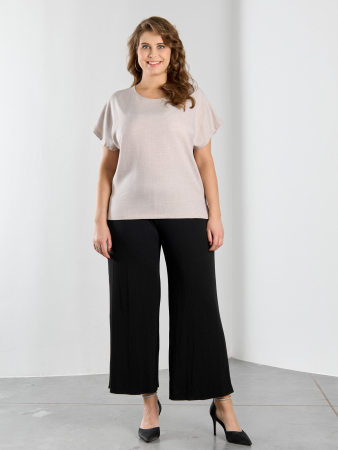 Женская блузка "Женский каприз-3" / бежевый