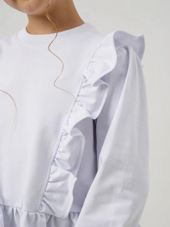 Детская толстовка "Памела" / Белый