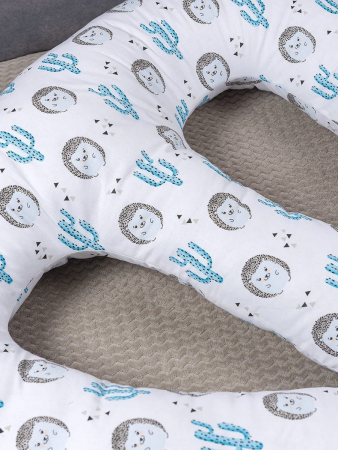 Подушка для двойняшек / Ежики