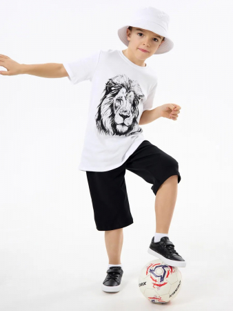 Детская пижама с шортами "Сорванец" / Лев