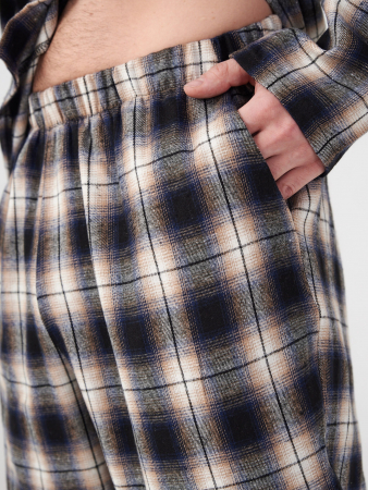 Мужская пижама "Добрый вечер" 2162-Ф / Темно-синий