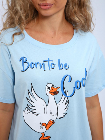 Женская пижама Веселина / голубой