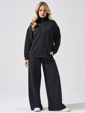 Женский костюм "Жаккард" 2450-Жак / Черный