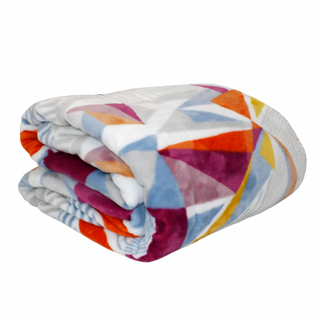 Покрывало Happy Family велсофт Абстракция