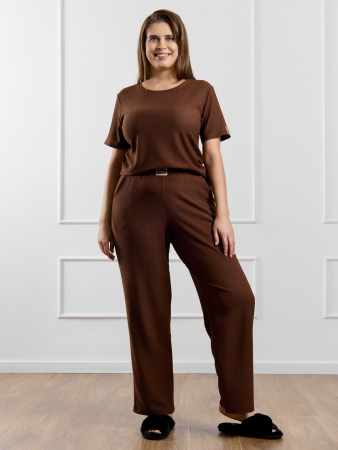 Женские брюки Рената-2 / коричневый