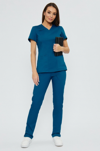 Брюки медицинские женские 1-04-25-0 / Insoft 39 Индиголит