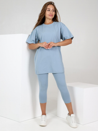 Женские бриджи Митэ / серо-голубой