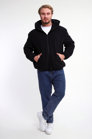 Мужское худи 36992 / черный